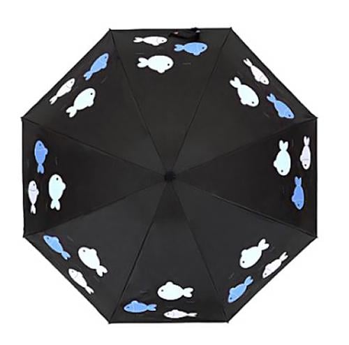 Зонт Lesko Small Fish 190T Black (1378167)