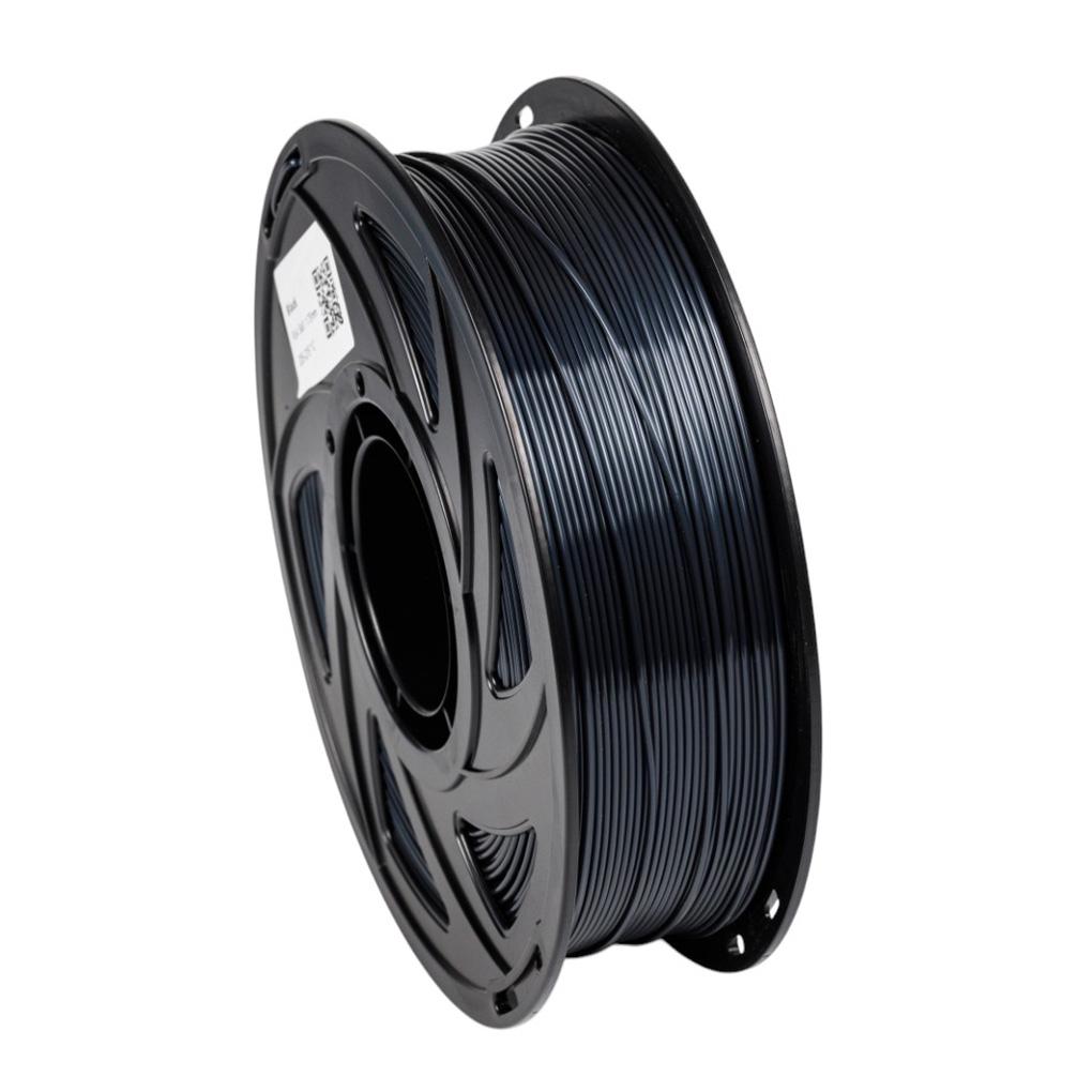 Пластик UA3D PLA Silk 1,75мм 1кг Black (UA3D422-Black)
