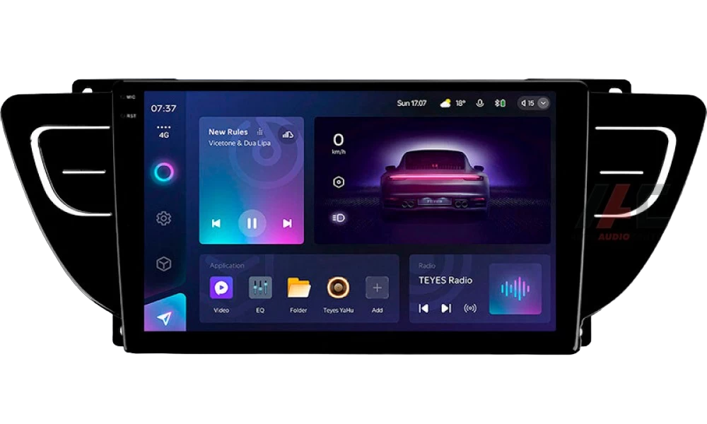 Магнитола штатная Teyes CC3 2K 4/32 GB для Geely Atlas NL-3 2016-2020 г. 9" (AR-80379)