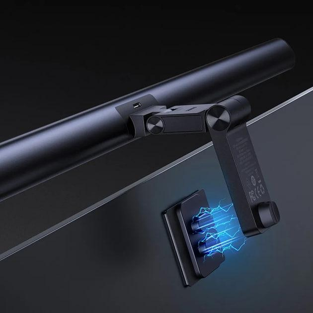 Лампа на монітор BASEUS i-wok 3 Series Asymmetric Light Magnetic Screen Light L10068500111-00 Black - фото 3