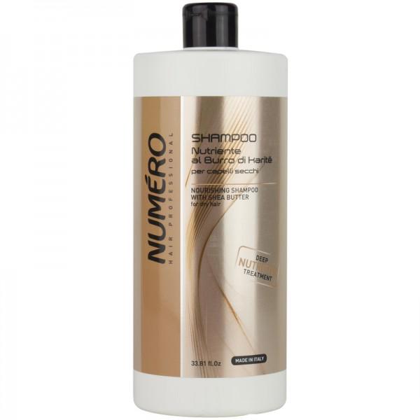 Шампунь для волосся живильний на основі масла каріте Brelil Numero Deep Nutritive Treatment Shampoo 1 л (069699)