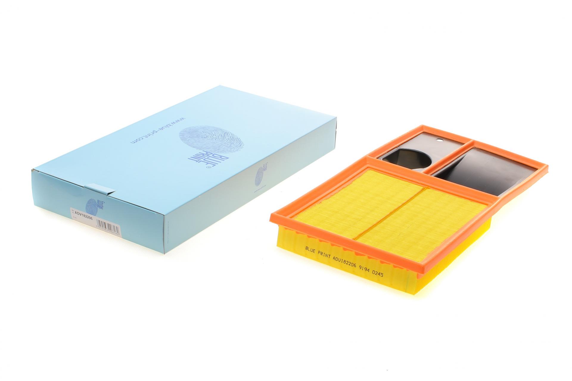 Фільтр повітряний BLUE PRINT для VW Caddy 1,4 16V 06-10/Golf 1,4 06-13/Skoda Octavia 1,4-1,6i 04-14 (ADV182206)