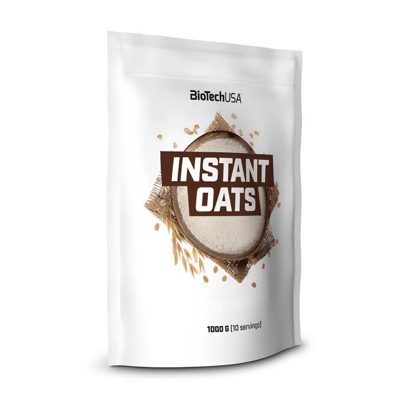 Овсянка быстрого приготовления BioTech Instant Oats 1 кг Без вкуса