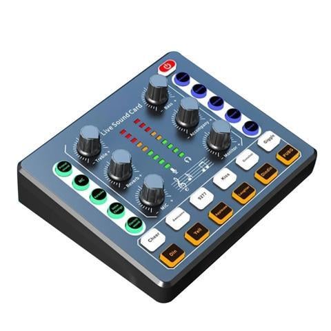 Звуковая карта внешняя M8 аудиоинтерфейс микшер Bluetooth Live Sound Card USB-гарнитура для микрофона (2908783342)