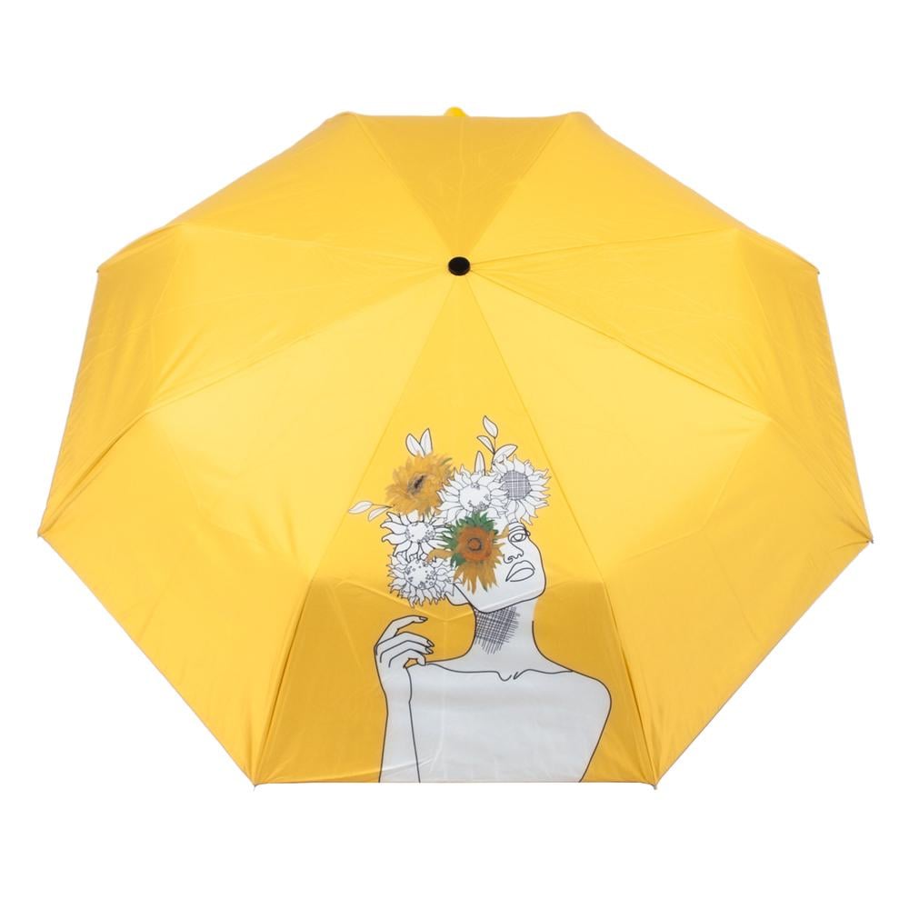 Парасолька жіноча Fulton L884 National Gallery Minilite-2 UV Sunflowers (L884-040171) - фото 2