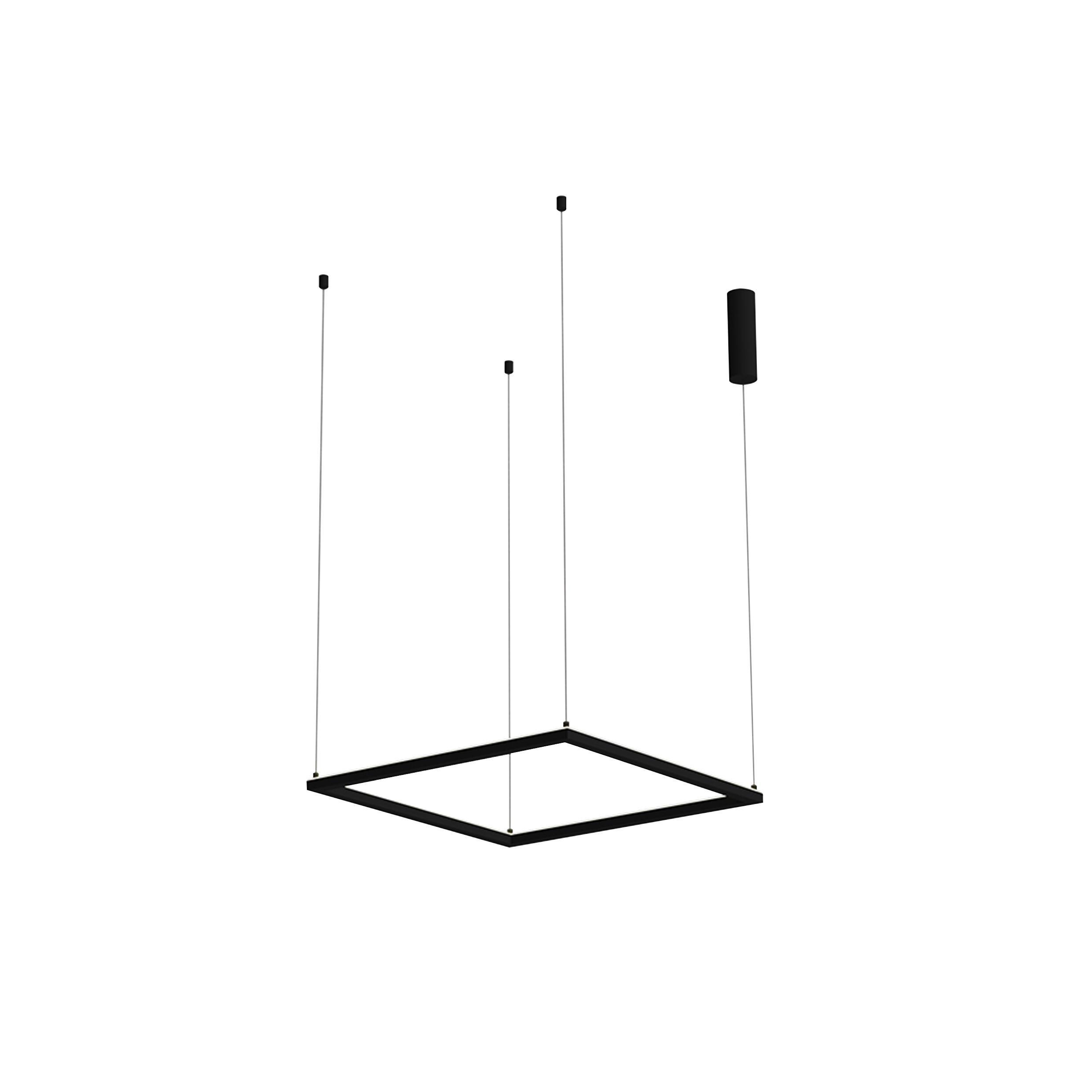 Подвесная люстра Skarlat M 9073 SQ 750 Black 4000K Подвесная люстра Skarlat M 9073 SQ 750 Black 4000K