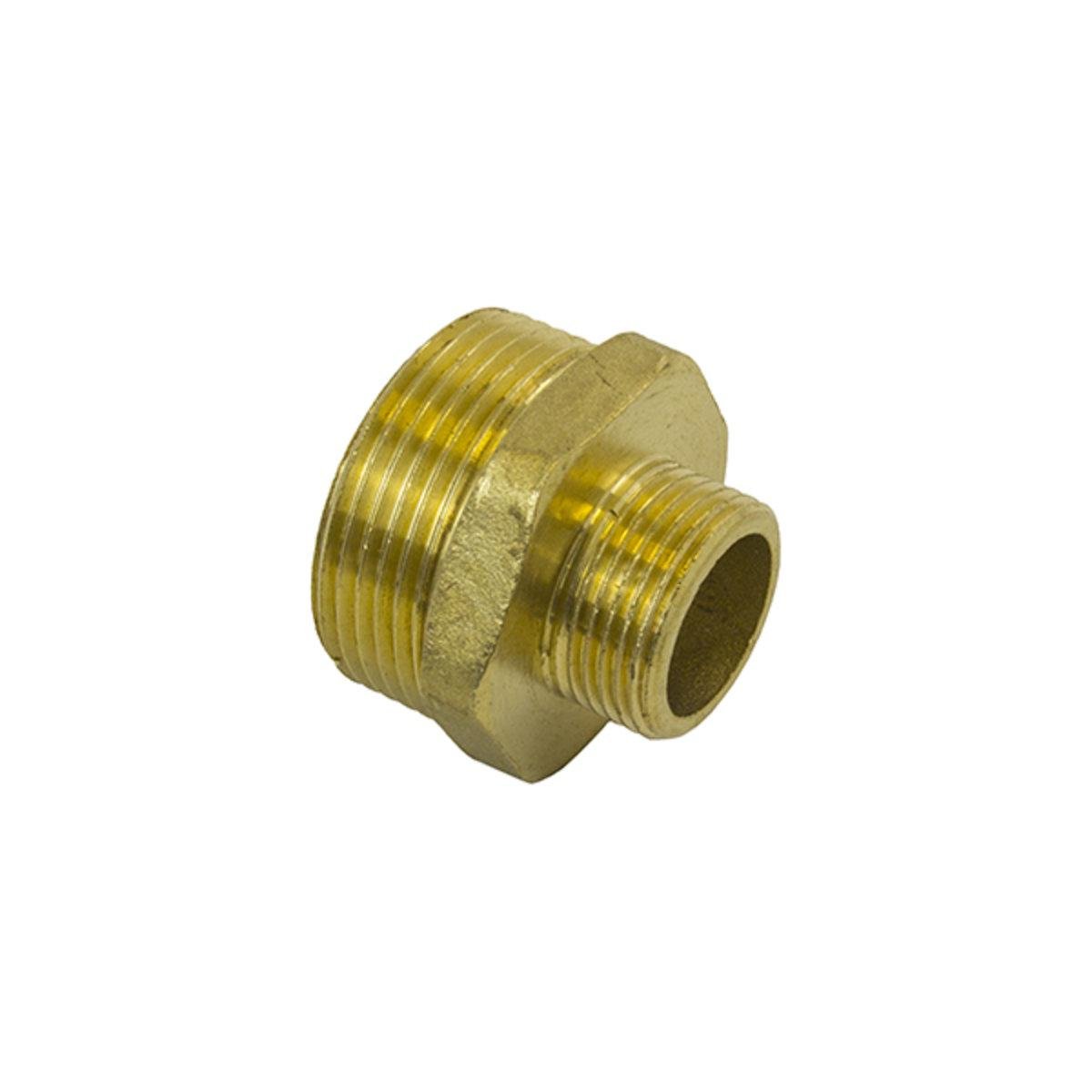 Ниппель Lexline PN10 НН 1 1/4"x3/4" (SW-17508) - фото 1 Ниппель Lexline PN10 НН 1 1/4"x3/4" (SW-17508) - фото 1