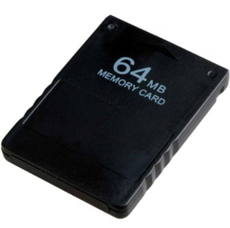 Карта пам'яті Memory Cardдля Sony PlayStation 2 PS2 64 Мб Black (283719)