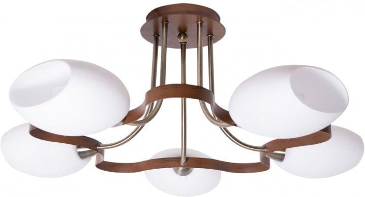 Люстра Altalusse INL-9210C-15 Е14 5х40 Вт Antique Brass/Walnut (8078311)