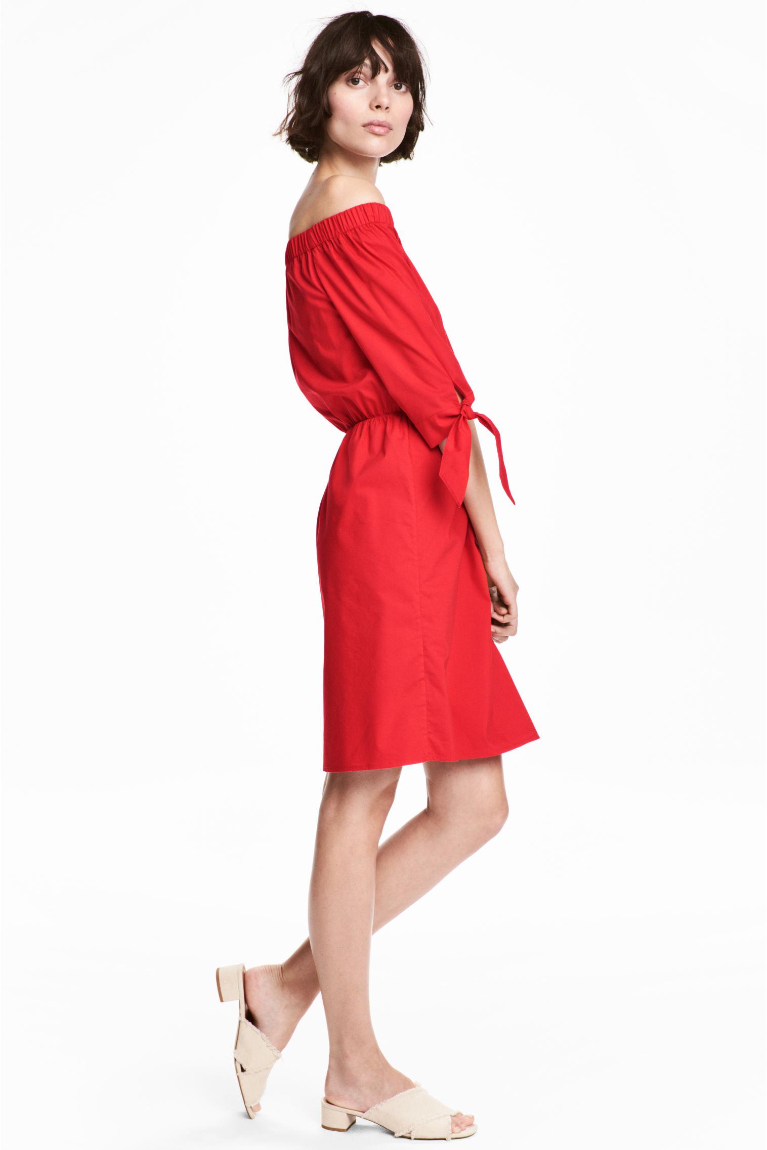 Платье H&M р. 32 Красный (8124861695)