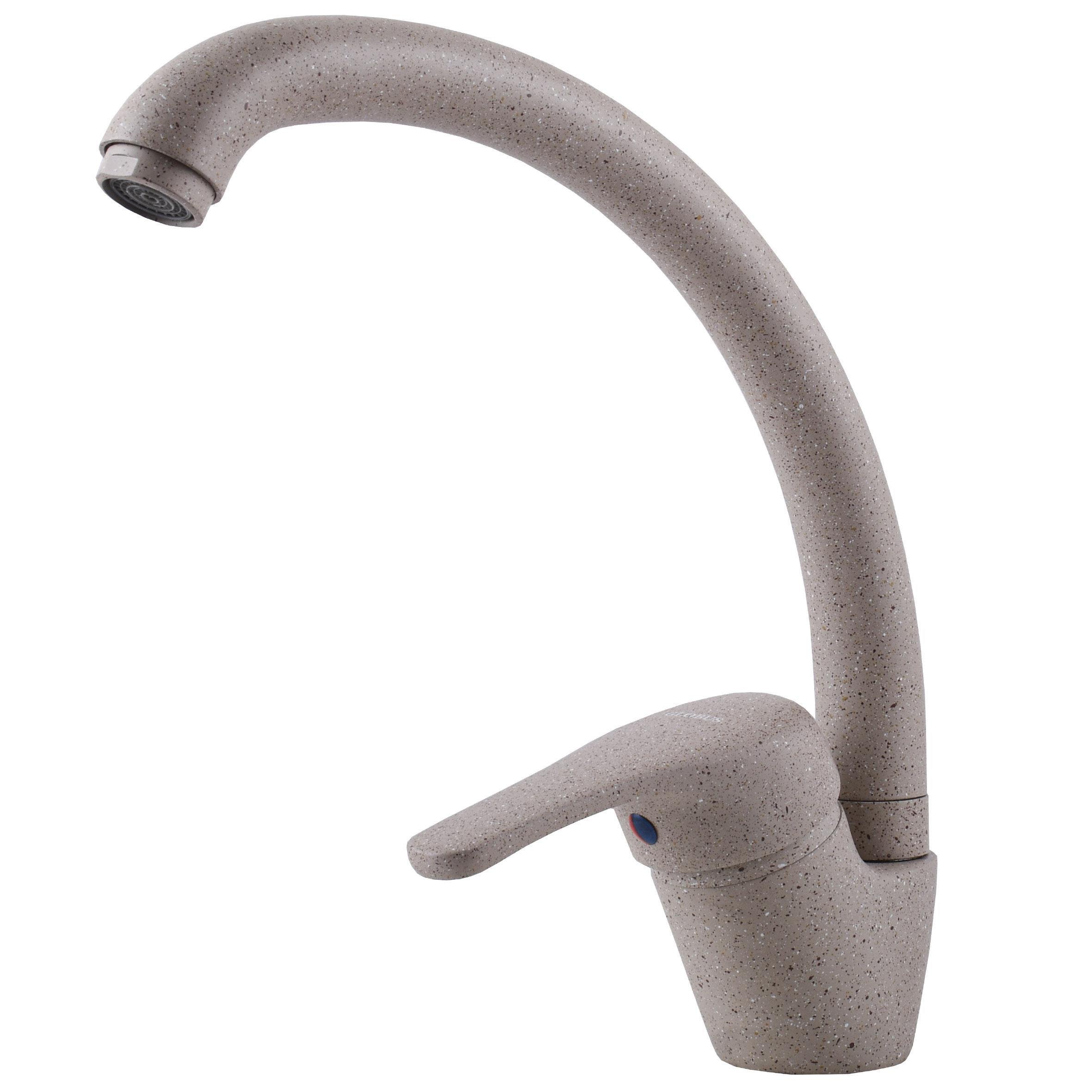 Кран на кухню Globus Lux Бежевый (19208)