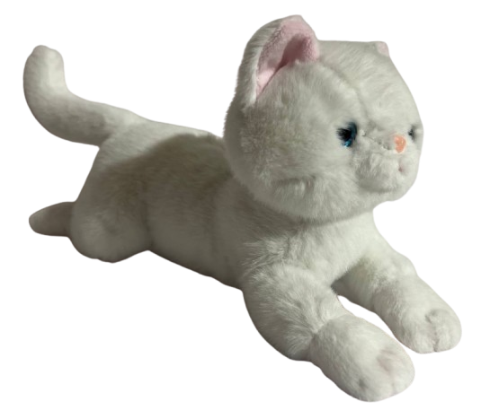 Мягкая игрушка Кот 29 см Белый (1810)