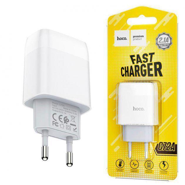 Зарядний пристрій мережевий Hoco C72A (10129922)