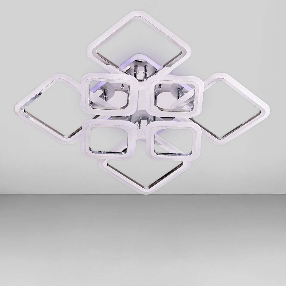 Люстра светодиодная Svet 192+24W Хром (SY-5331/4+4 CR+RGB DIMMER)