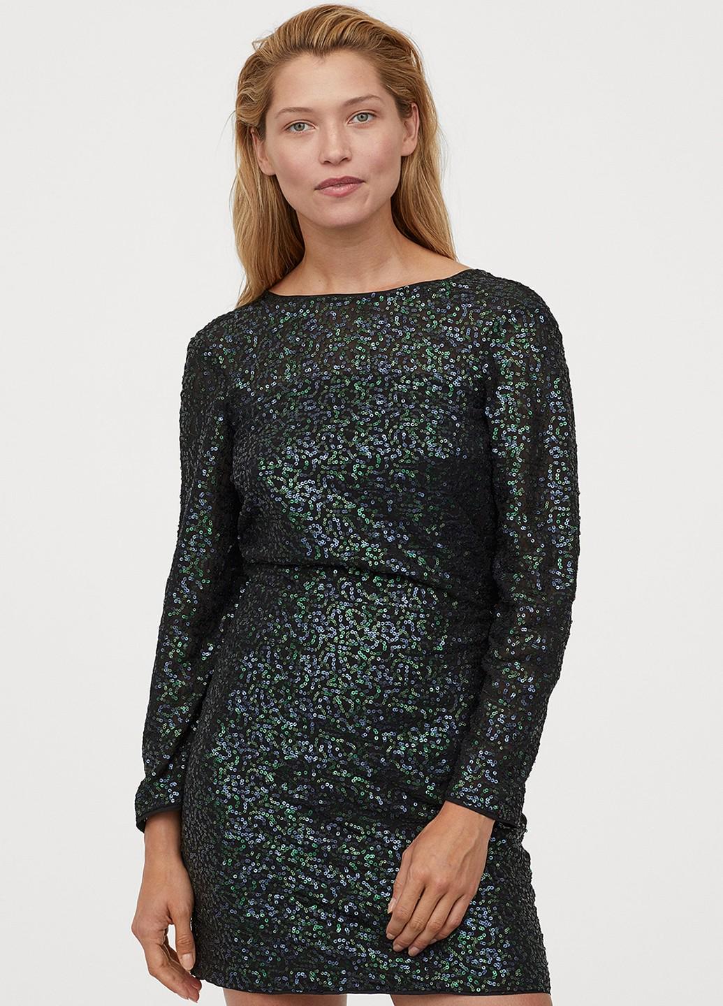 Платье H&M р. 32 Зеленый (827349b49)