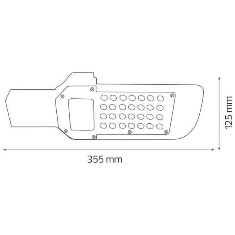 Светильник консольный Horoz Electric LED Orlando-30 30W - фото 4