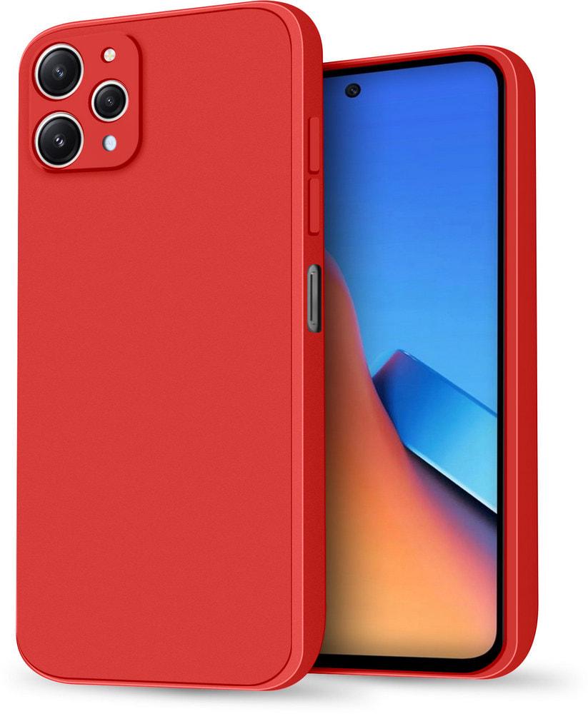 Силиконовый чехол HardCorner для Xiaomi Redmi 12 Red (33887-2D)