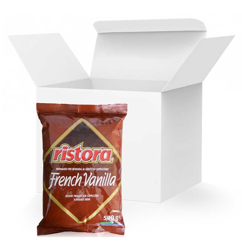 Капучино Ristora French Vanilla 0,5 кг 20 уп.