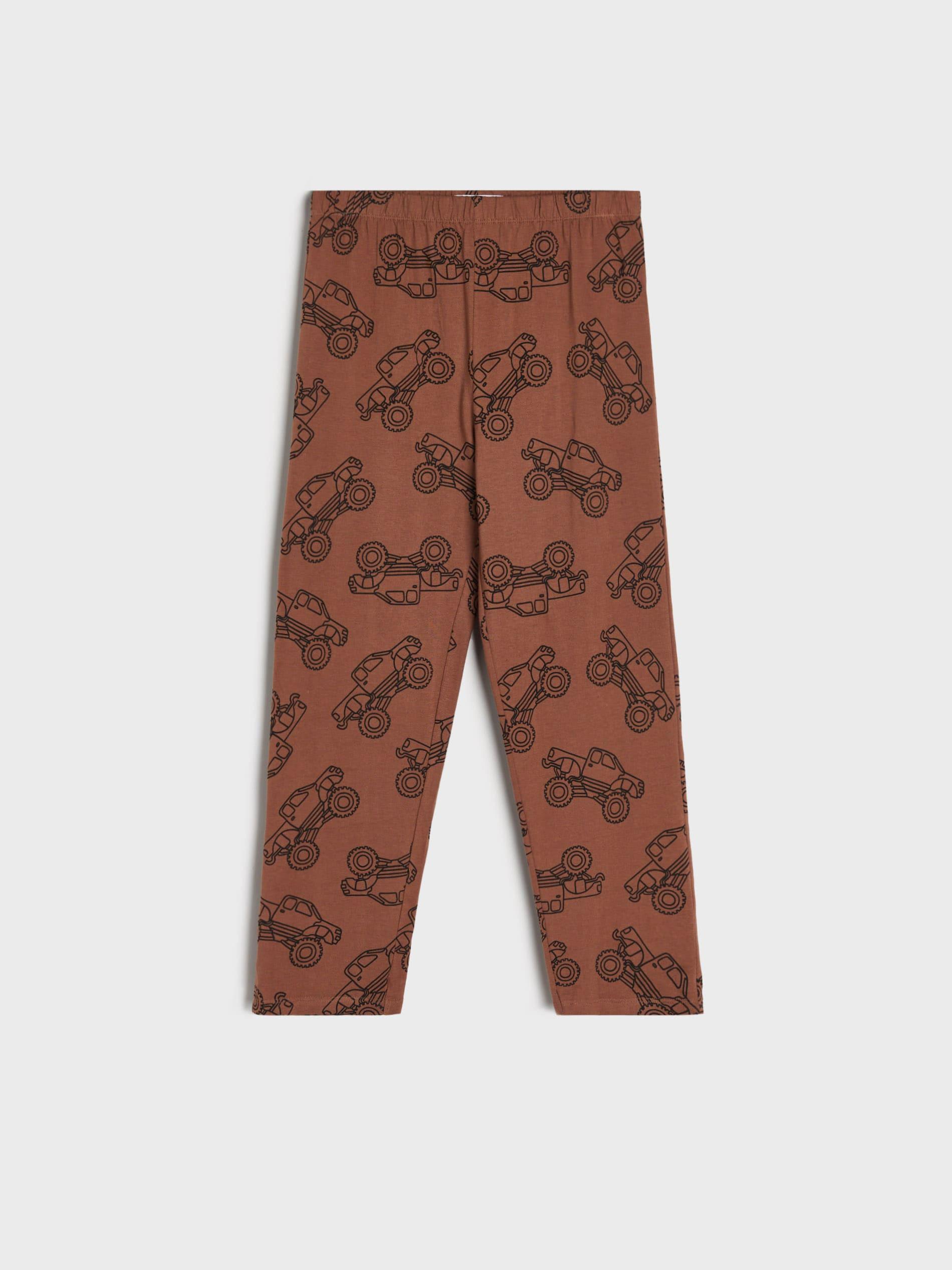 Штаны детские Sinsay 7170C Трактор 140 см Коричневый (3331109412741)