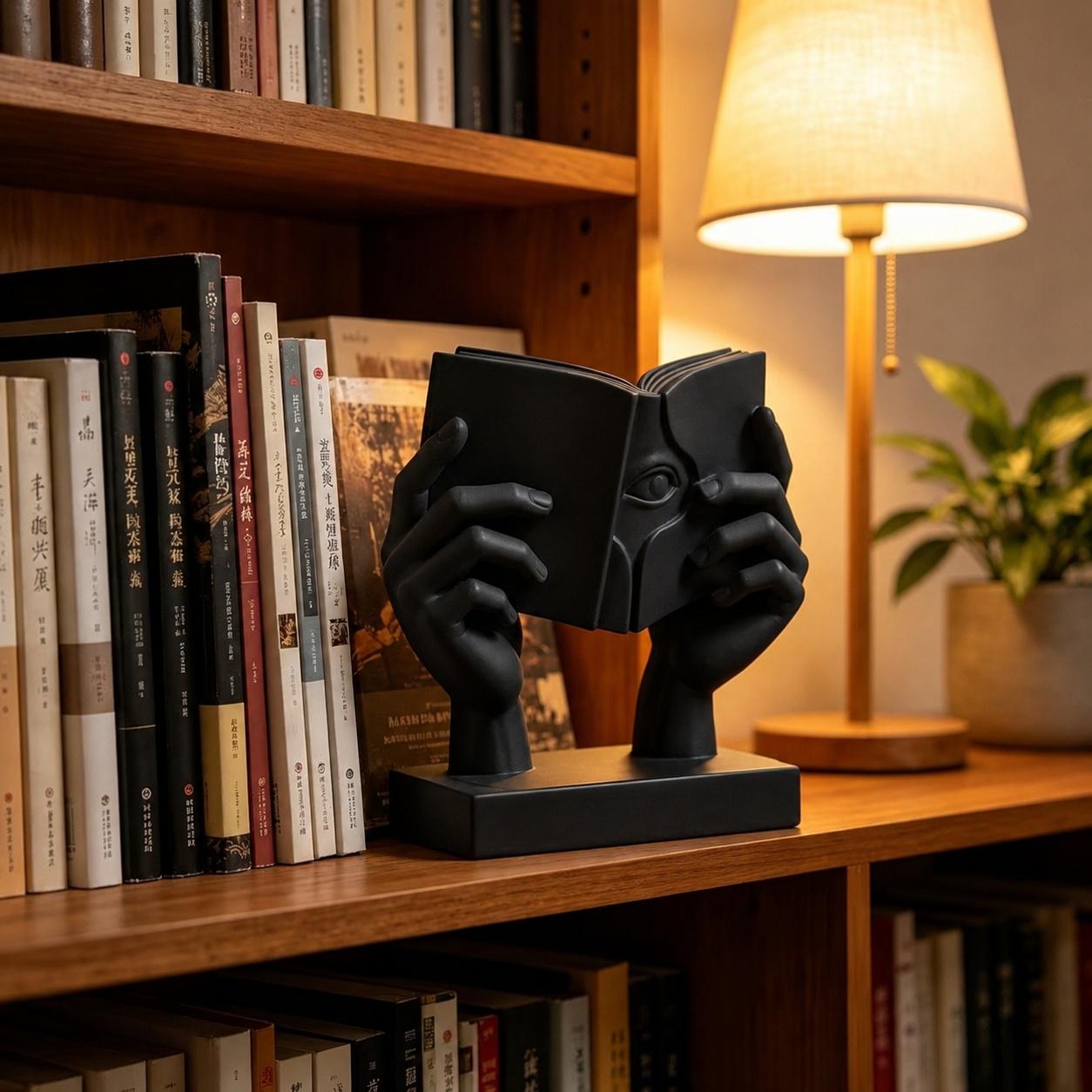 Держатель для книг Hands Reader 10х10 см Черный (BH-HR-001100)