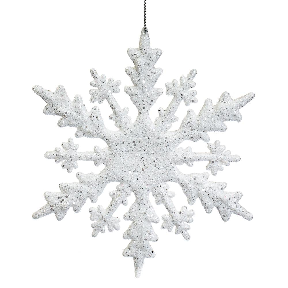 Игрушка на елку Elisey Снежинка Серебристая (NH-106-K-71)