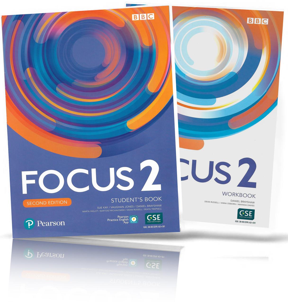 Підручник та робочий зошит Focus 2 2nd edition Student's Book/Workbook