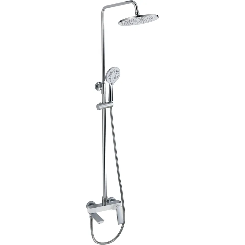 Душова колона MIXXUS PREMIUM DERBY 009-J White/Chrome із змішувачем (MI6616) Душова колона MIXXUS PREMIUM DERBY 009-J White/Chrome із змішувачем (MI6616)