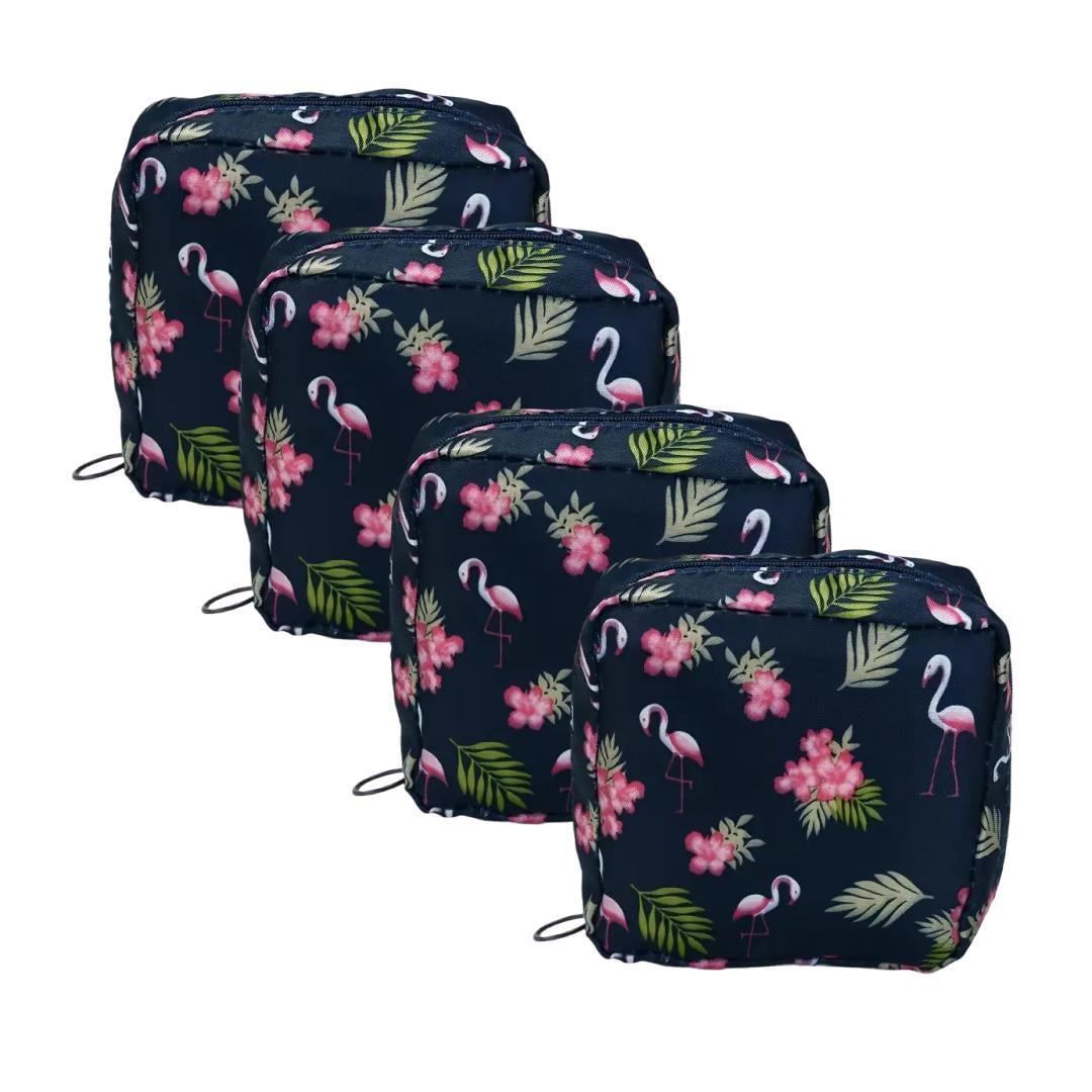 Косметичка-органайзер WonderCase Flamingo 4 шт. (id_1810)