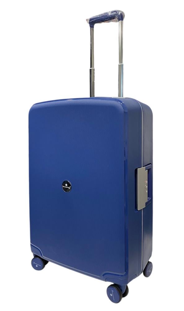 Валіза середня Snowball 37103 поліпропілен M Синій