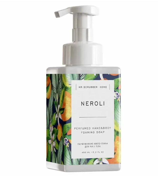 Парфюмированное мыло-пенка для рук и тела Mr.SCRUBBER Neroli 450 мл (2002020565)
