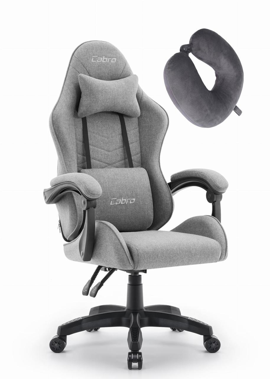 Геймерське крісло Cabro C500 тканина Grey (5907196010101)