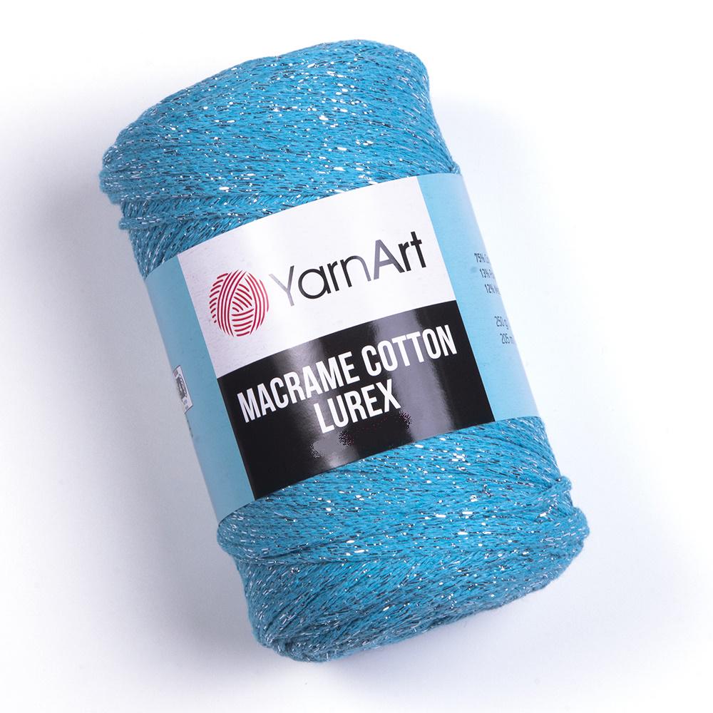 Пряжа YarnArt Macrame Cotton lurex 733