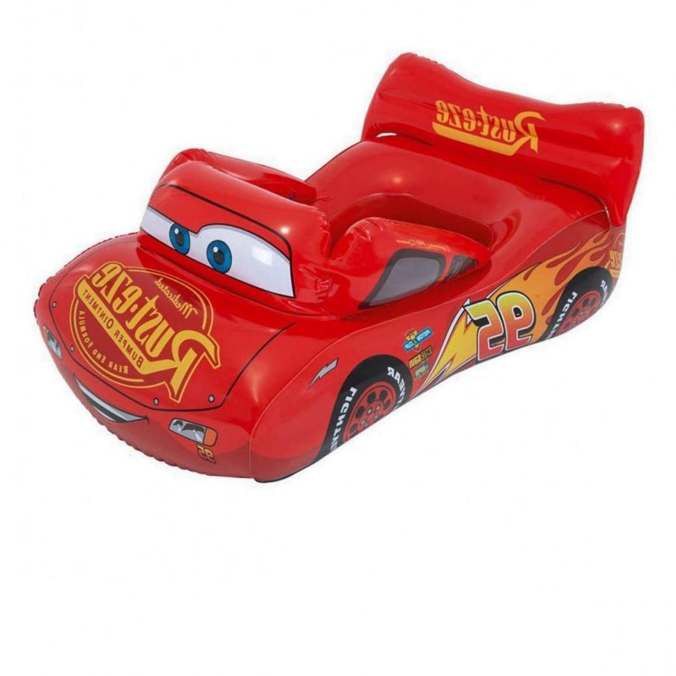 Дитячий надувний пліт Intex Тачки 58392 з ремкомплектом (43201)