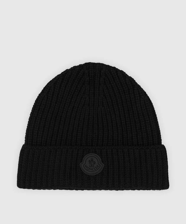 Шапка Moncler Черный (HAT-MON-004-BLK) Шапка Moncler Черный (HAT-MON-004-BLK)