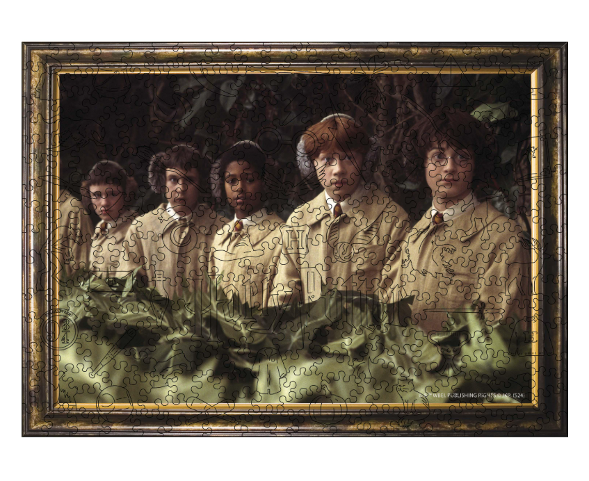 Пазл деревянный фигурный Woods Story Гарри Поттер Гербология XL (wsph011-XL)