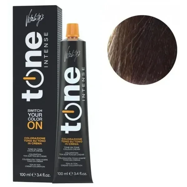 Крем краска для волос тонировочная безамиачная Tone Intense Vitality's 6/97 Коричнево-жемчужный темный блондин 100 мл Крем краска для волос тонировочная безамиачная Tone Intense Vitality's 6/97 Коричнево-жемчужный темный блондин 100 мл