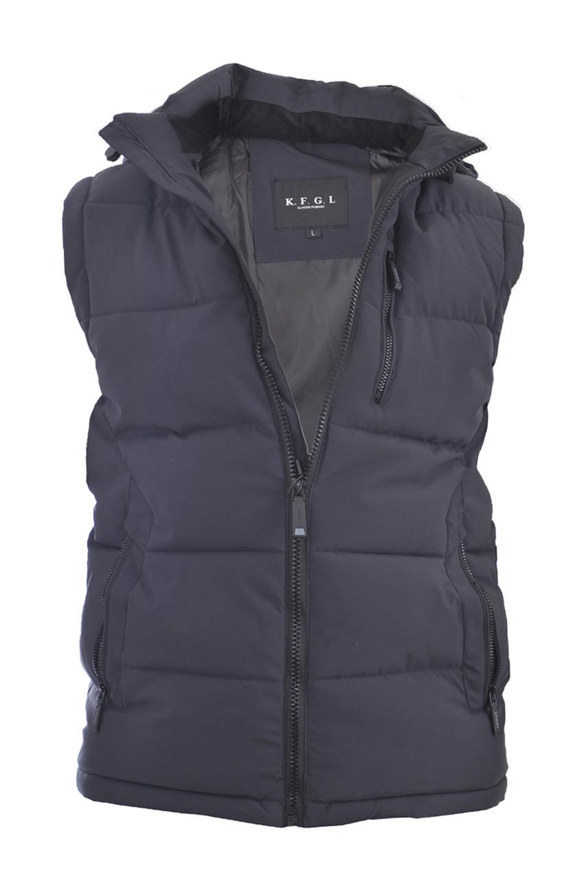 Жилет чоловічий Kaifangelu 23-HC003 Темно-сірий (23-HC003_36_54)