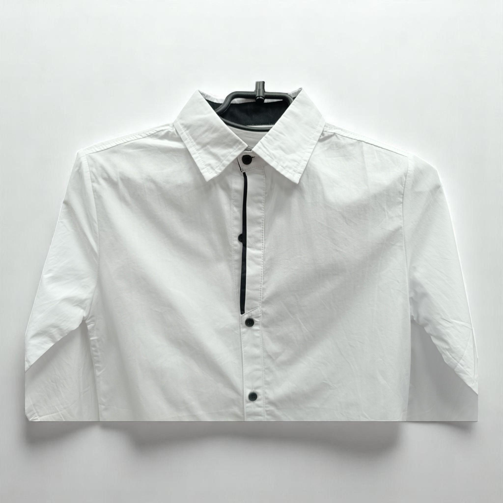 Сорочка дитяча для хлопчика Kids C1822 з довгим рукавом 116 см White (B_C1822White/116) - фото 4 Сорочка дитяча для хлопчика Kids C1822 з довгим рукавом 116 см White (B_C1822White/116) - фото 4