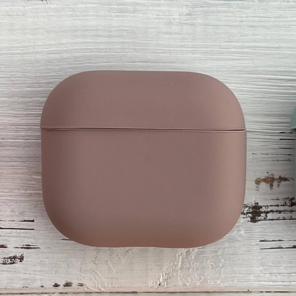 Силиконовый чехол для наушников AirPods 3 Rosy Brown