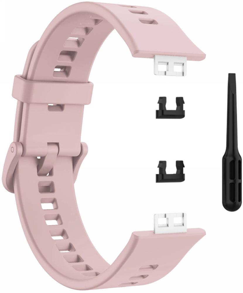 Ремінець Jsota для Huawei Watch Fit Pink (18590) - фото 3