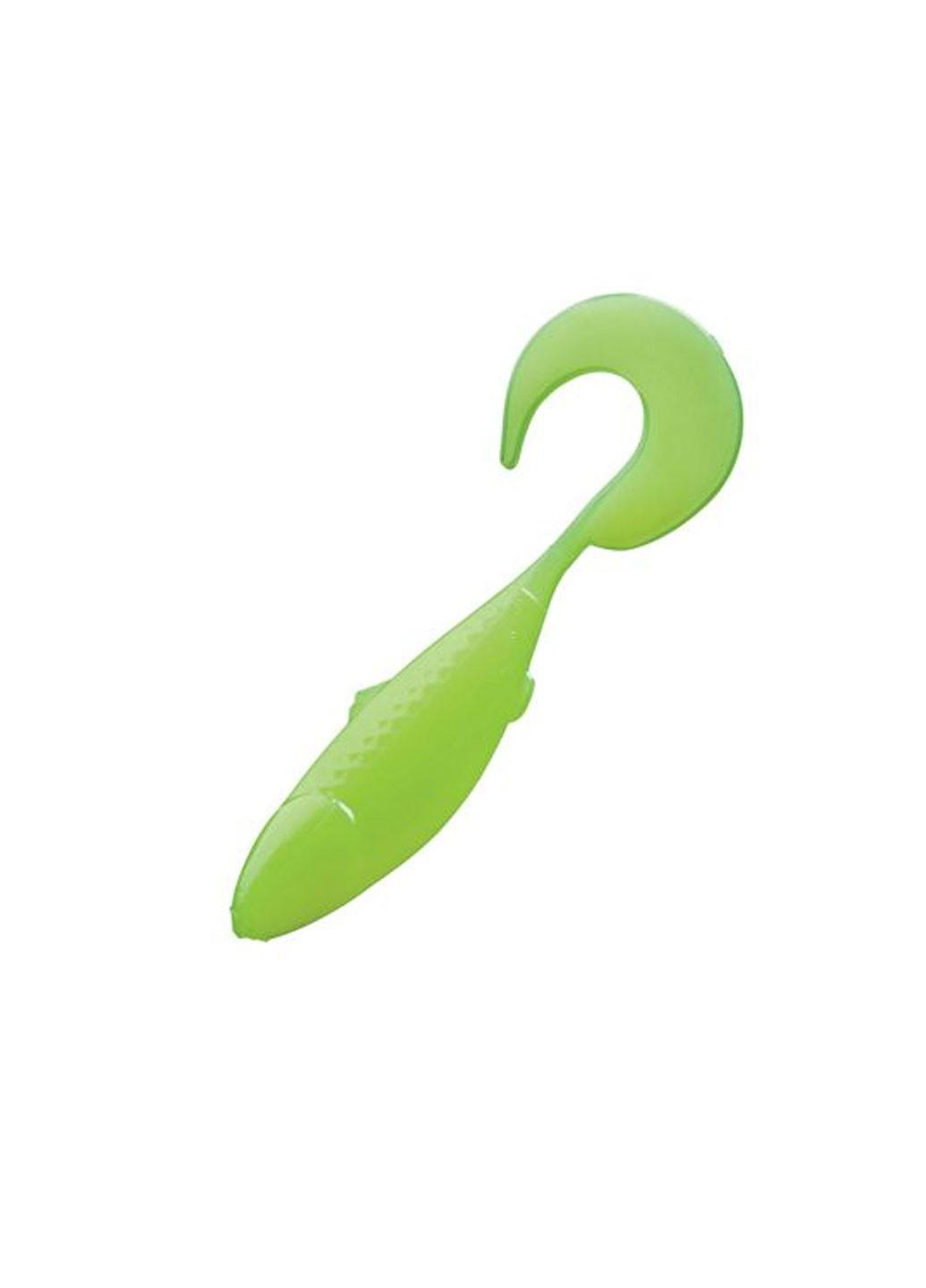 Твистер Bass Pro Shops Curly Tail Minnow 5 см 15 шт. Opaque Chartreuse (2067944)