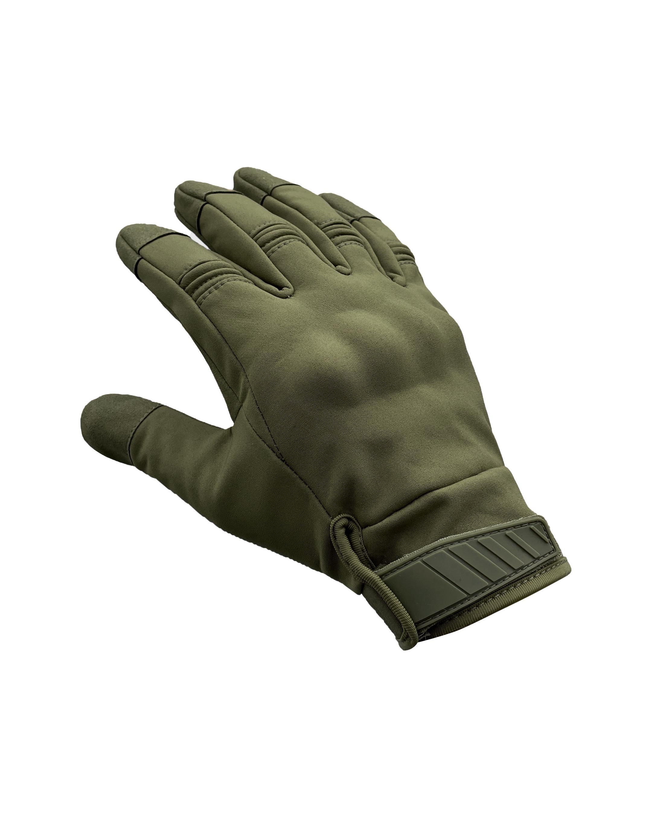 Перчатки военные мужские с защитной вставкой 2XL Олива (RUK-7.3.XXL)