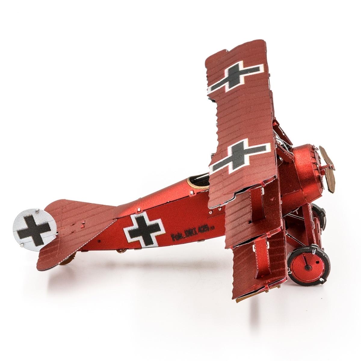 Конструктор металлический Metal Earth Fokker Dr. I Triplane MMS210 3D - фото 1