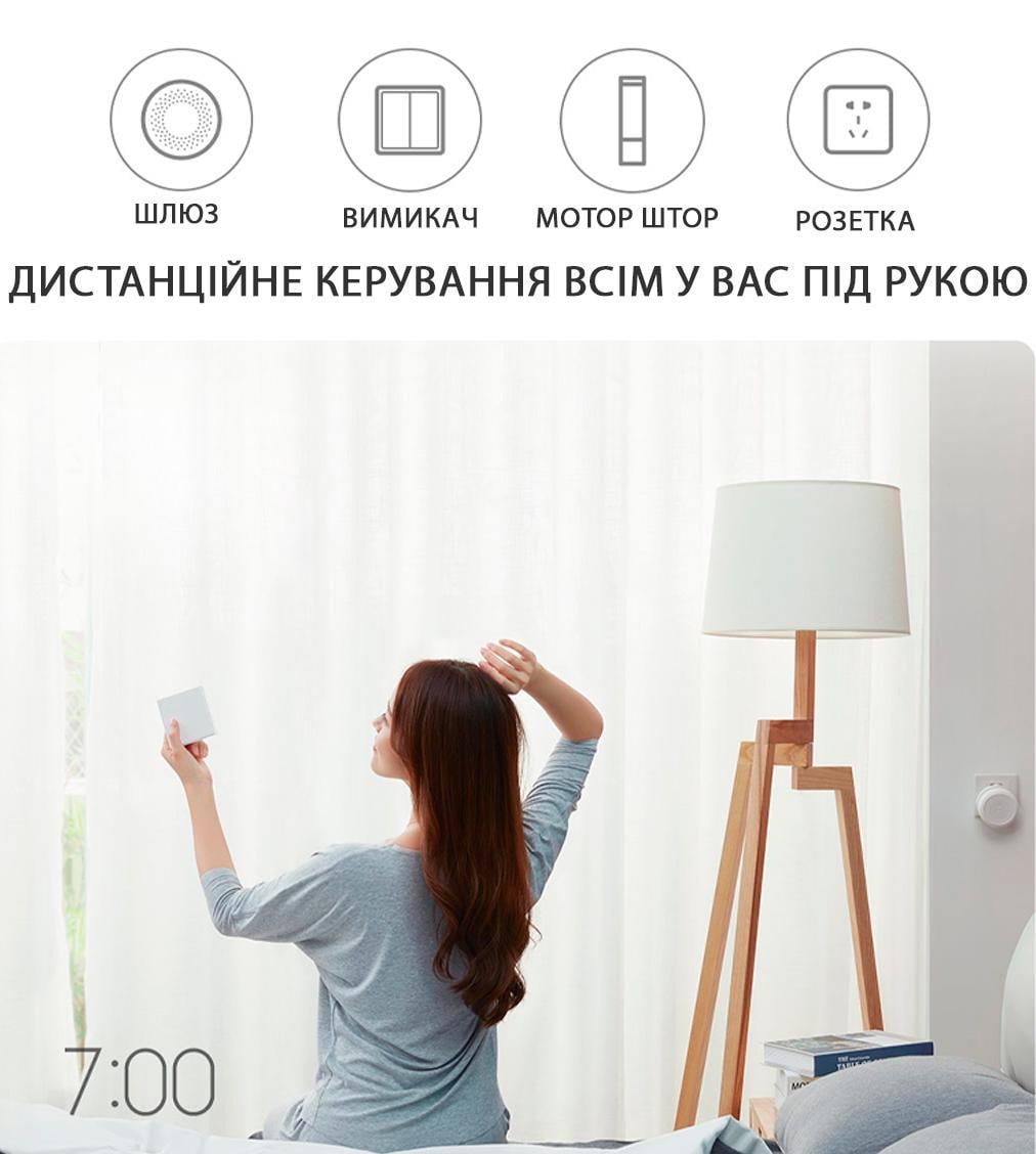 Выключатель Aqara Zigbee D1 1 клавиша - фото 5