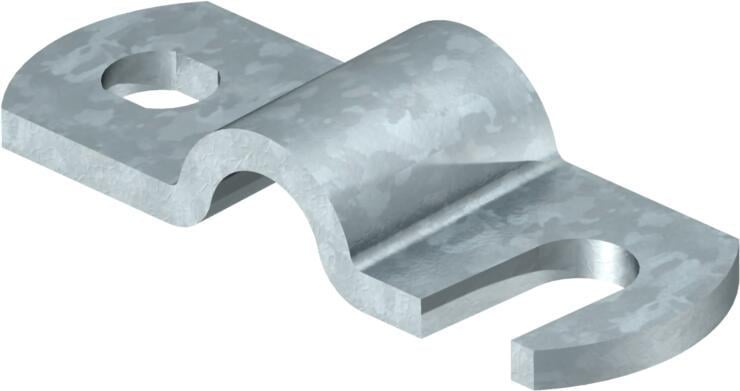 Скоба OBO bettermann для круглого провідника ø 8-10 мм 56x7x20 мм оцинкована сталь (5228026) Скоба OBO bettermann для круглого провідника ø 8-10 мм 56x7x20 мм оцинкована сталь (5228026)