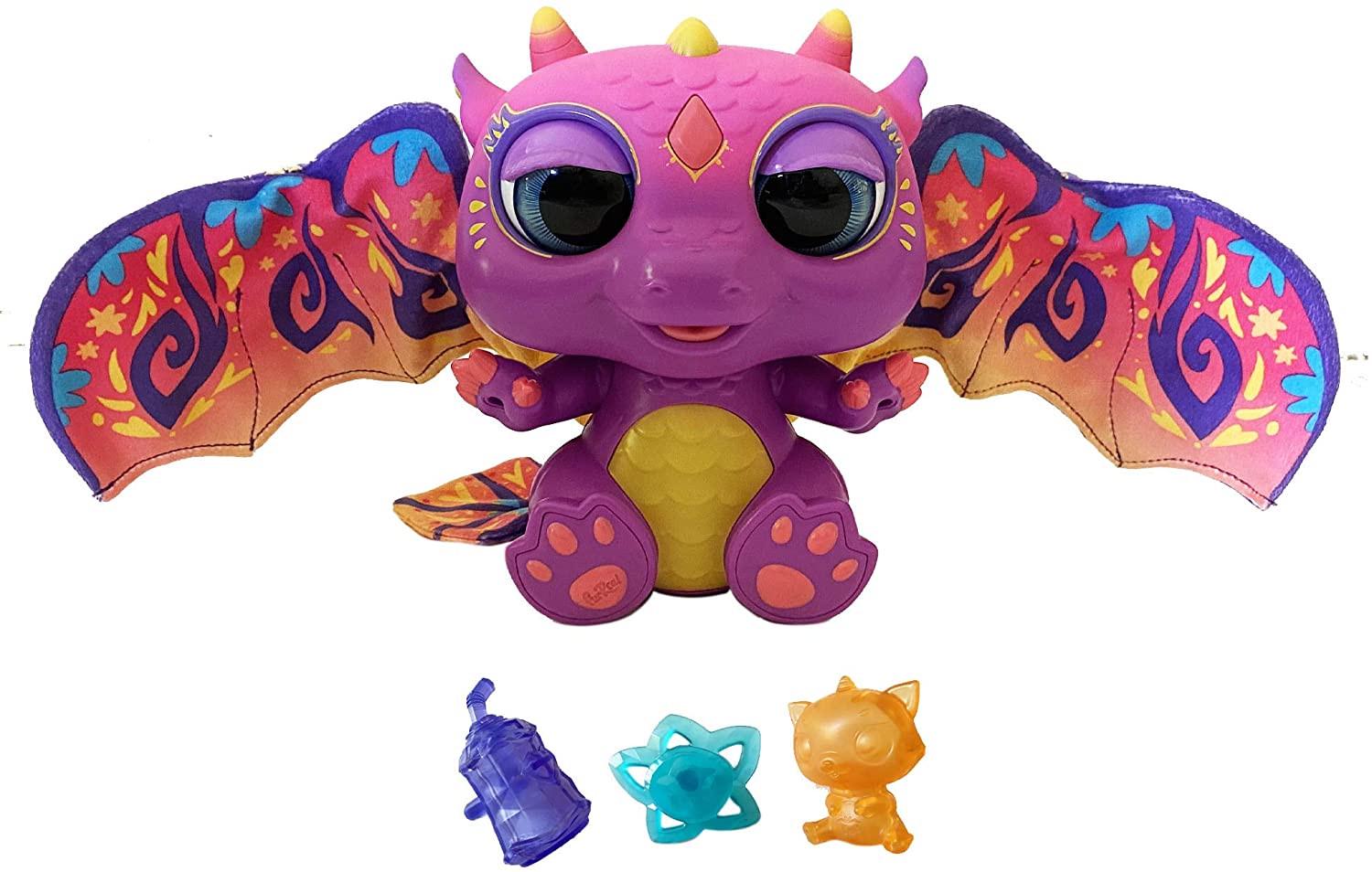 Интерактивная игрушка FurReal Moodwings Baby Dragon Interactive Pet - фото 2