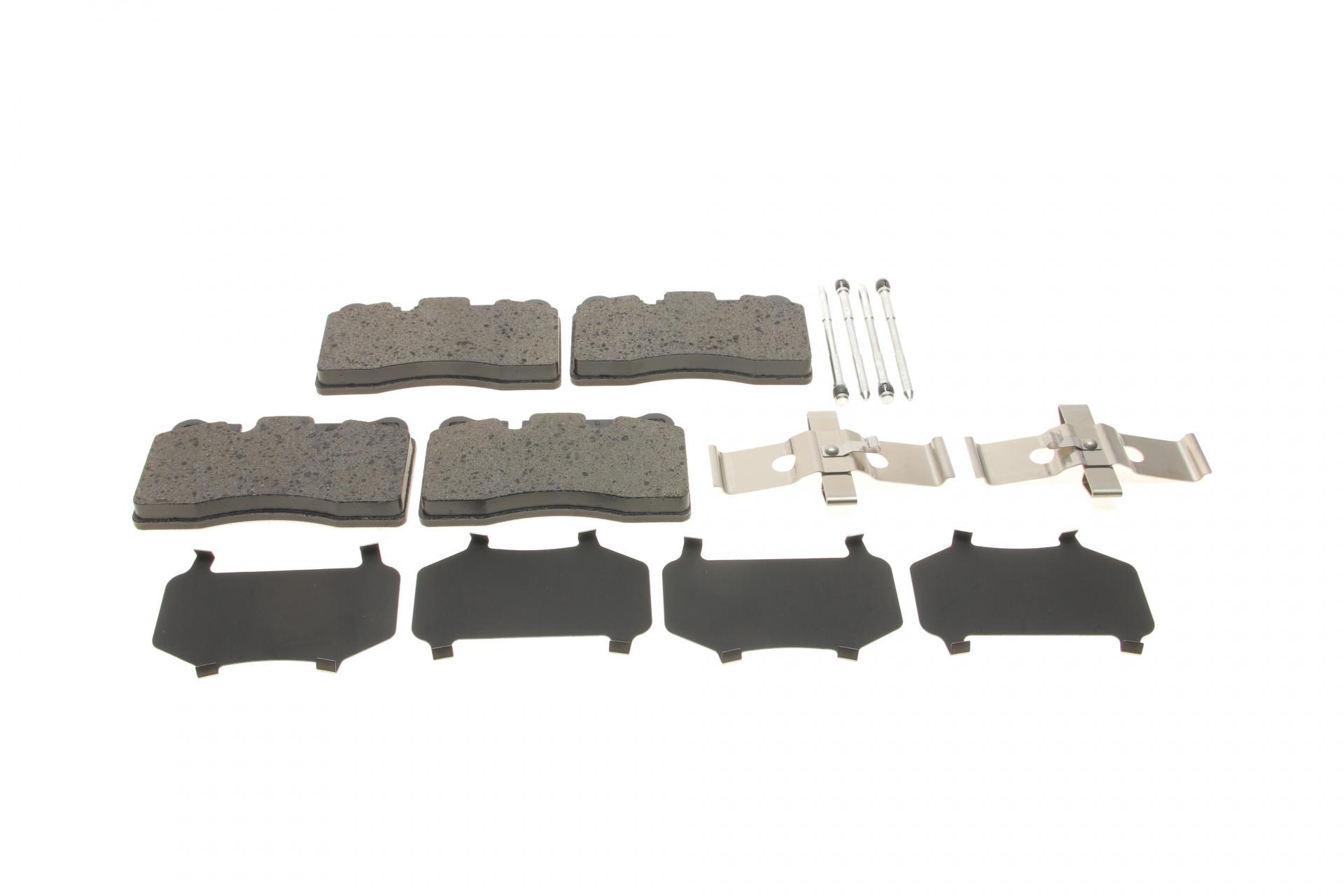 Колодки тормозные передние ZIMMERMANN 24098.170.3 VW Touareg 02-Brembo с аксессуарами