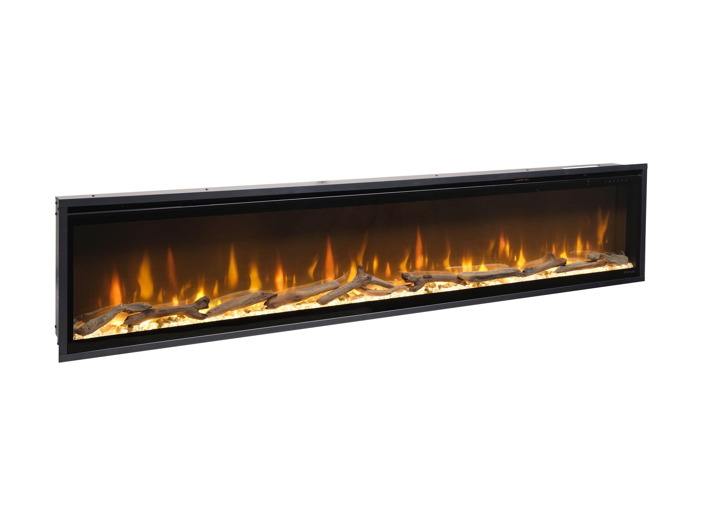 Електрокамін з обігрівом з дровами та кристалами скла Dimplex Ignite Evolve 74 (EVO1800)