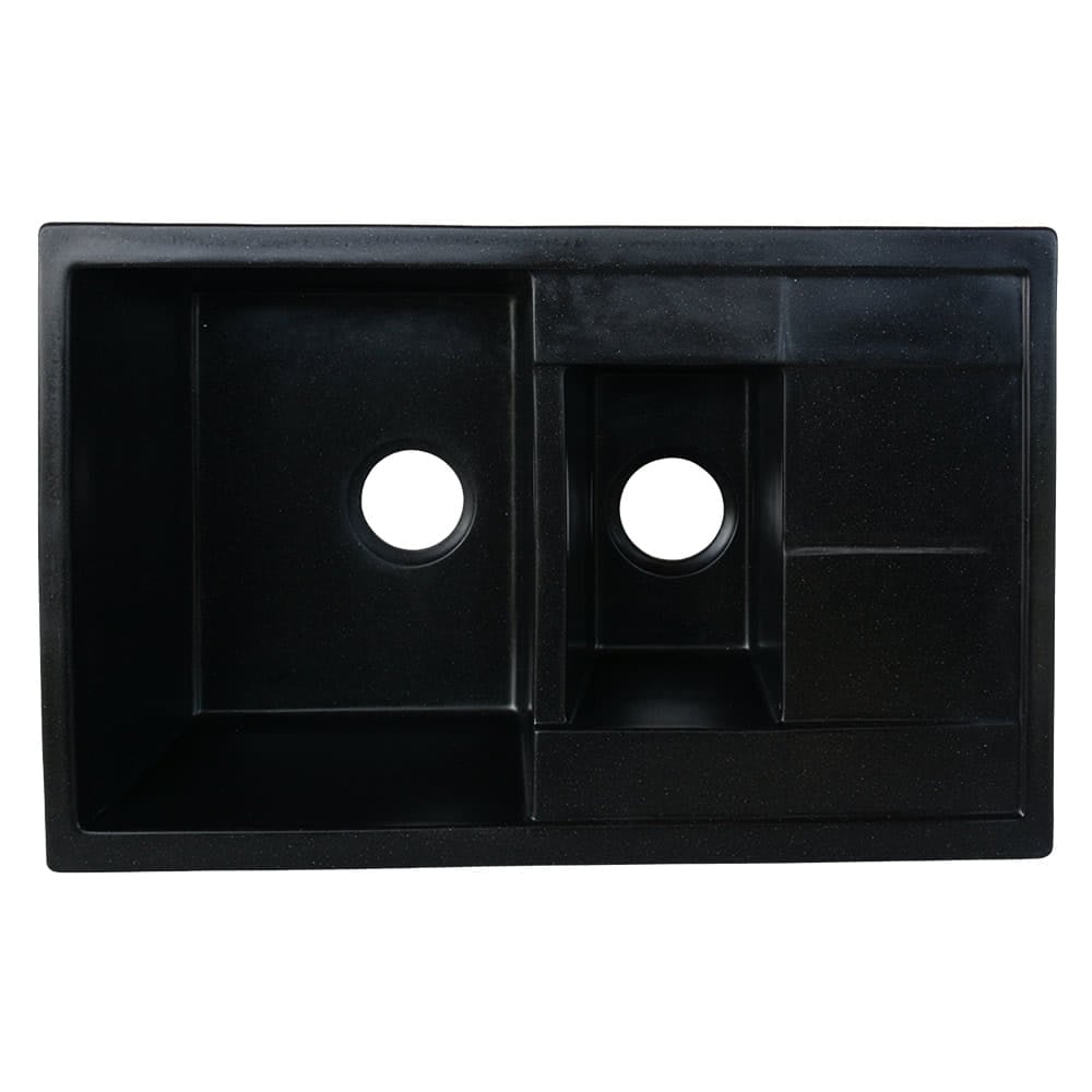 Мойка кухонная Platinum Toskana 7850Ws Черный (20947)