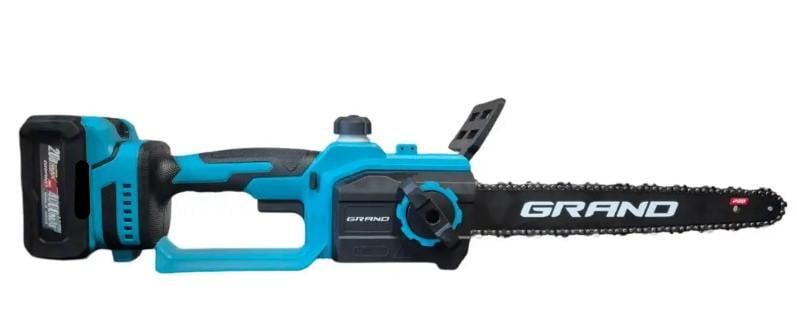 Електропила акумуляторна ланцюгова Grand АПЦ-20А/12" 4 безщітковий мотор/шини 2 шт./2хАКБ 4 Аг/кейс/масляний бак (29706505) - фото 3 Електропила акумуляторна ланцюгова Grand АПЦ-20А/12" 4 безщітковий мотор/шини 2 шт./2хАКБ 4 Аг/кейс/масляний бак (29706505) - фото 3
